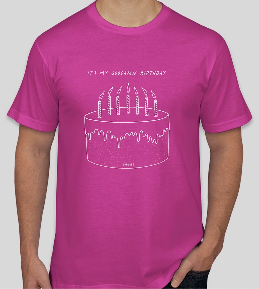 27 /// PINK BIRTHDAY TEE